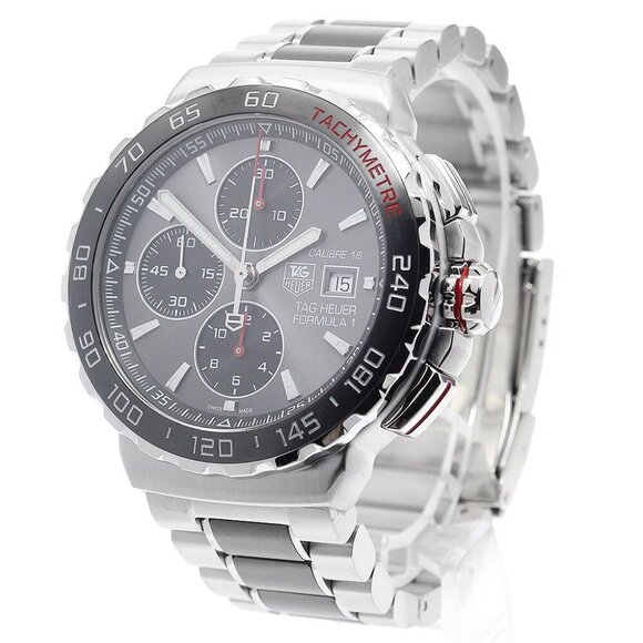 TAG HEUER Formula 1 CAU2011-0 Chronograph Date Automatic Men's Watch - Picture 1 of 12